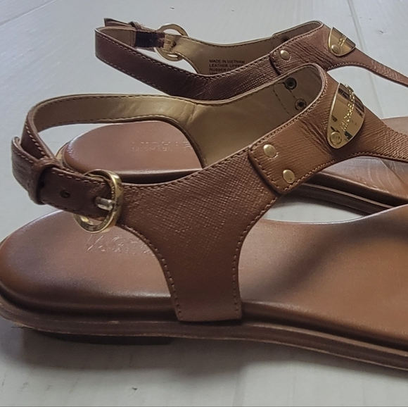MICHAEL KORS Leather Sandals - Picture 7 of 13